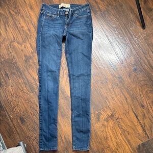 Hollister Dark Blue Skinny Jeans